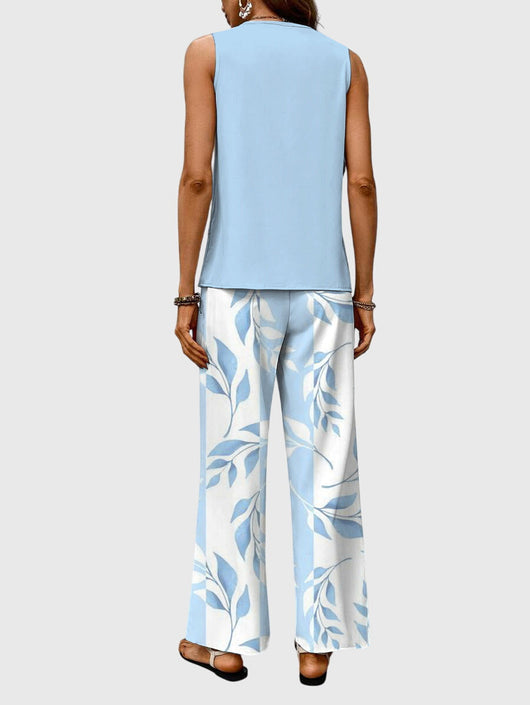 Leila | Women's Wide Leg Pant Set