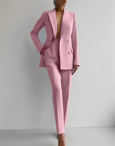 Noelle | Women's Double-Breasted Pant Suit