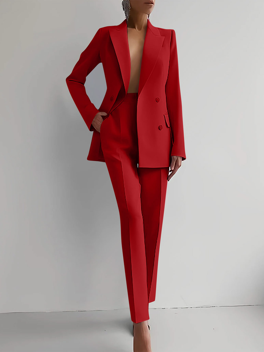 Noelle | Women's Double-Breasted Pant Suit