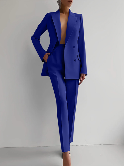 Noelle | Women's Double-Breasted Pant Suit