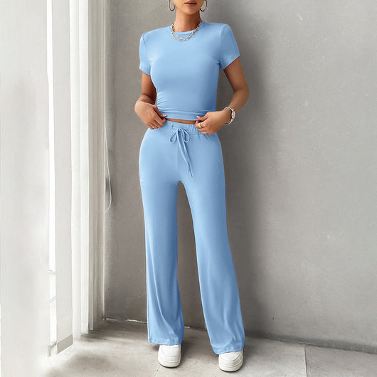 Roxanne | Women's Cropped Two-Piece Set