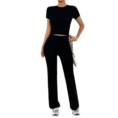 Roxanne | Women's Cropped Two-Piece Set